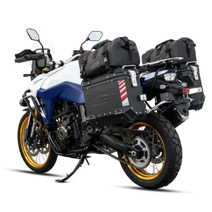 LOBOO 20L MAGNETIC ROLL-TOP MOTORCYCLE TAIL BAG  IPX6 WATERPROOF DRY DUFFEL WITH AIR VALVE