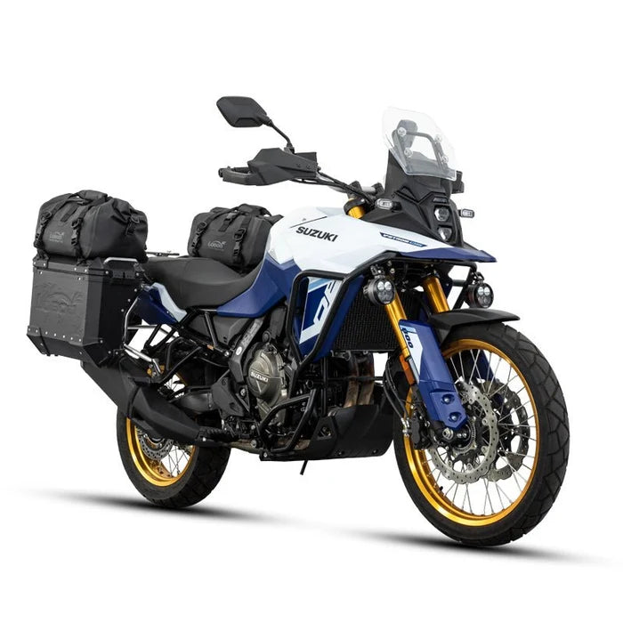 LOBOO 20L MAGNETIC ROLL-TOP MOTORCYCLE TAIL BAG  IPX6 WATERPROOF DRY DUFFEL WITH AIR VALVE