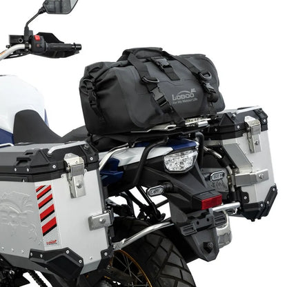 LOBOO 20L MAGNETIC ROLL-TOP MOTORCYCLE TAIL BAG  IPX6 WATERPROOF DRY DUFFEL WITH AIR VALVE