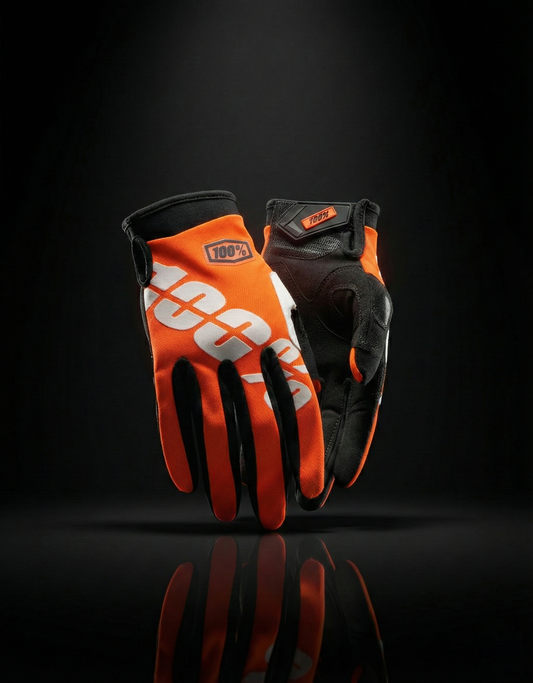 100% ORANGE /BLACK  XL | MX GLOVES
