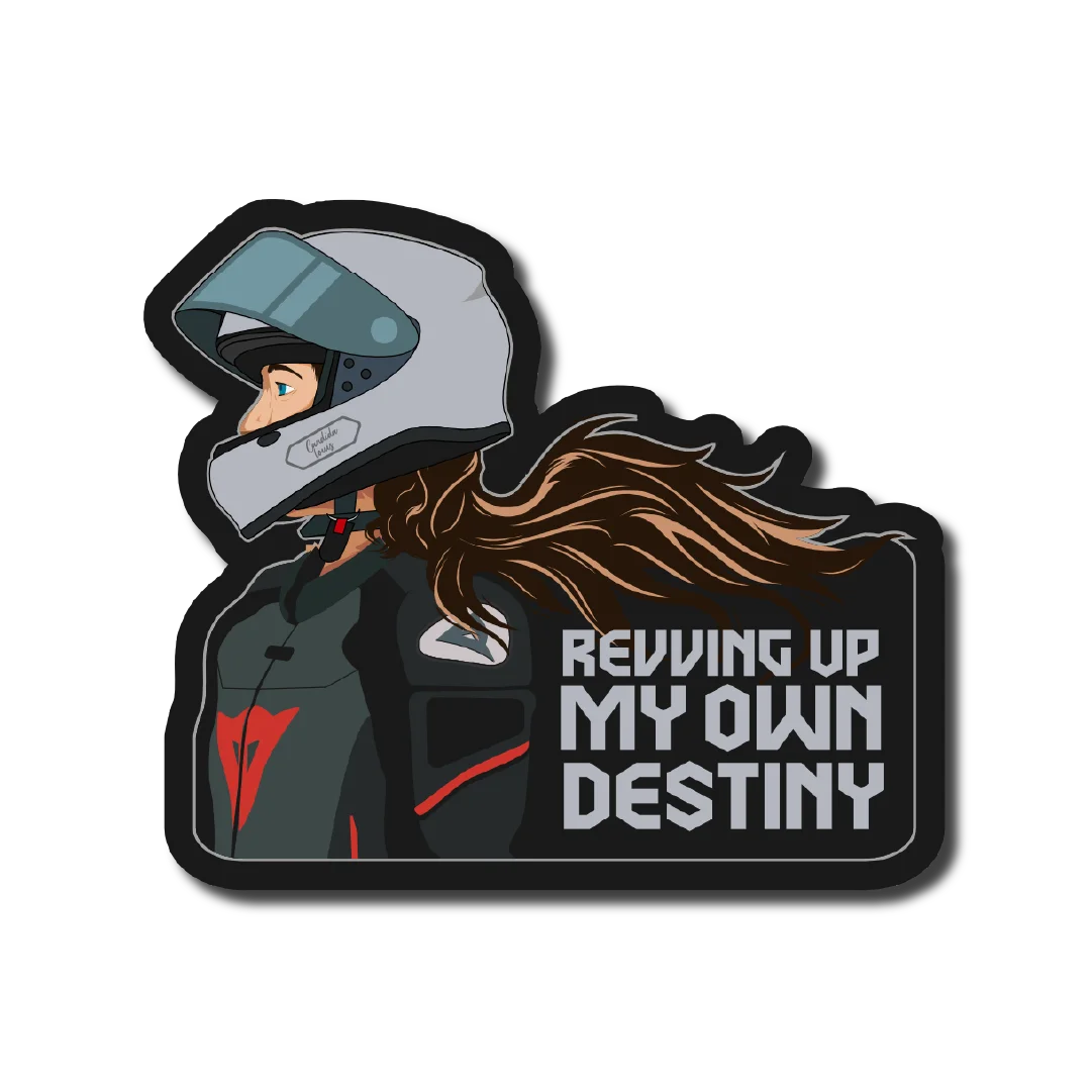 REVVING UP MY ORN DESTINY | STICKER