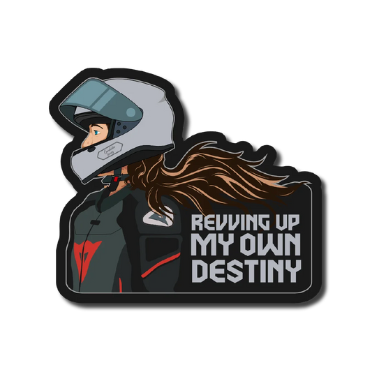 REVVING UP MY ORN DESTINY | STICKER