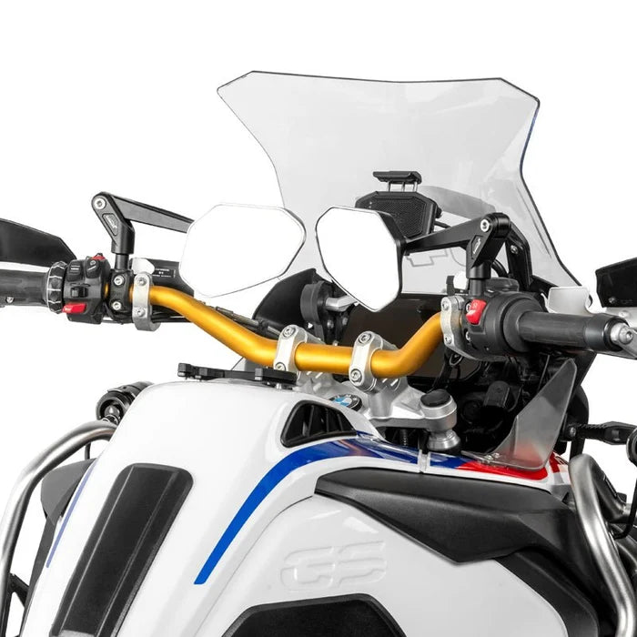 LOBOO RM02 CNC FOLDABLE MIRRORS FOR ADVENTURE BIKES  ANTI-GLARE WIDE ANGLE LENS