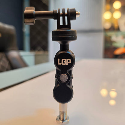 LGP - ACTION CAMERA MOUNT FOR MOTORCYCLE MIRROR ADJUSTABLE 360° BALL JOINT H