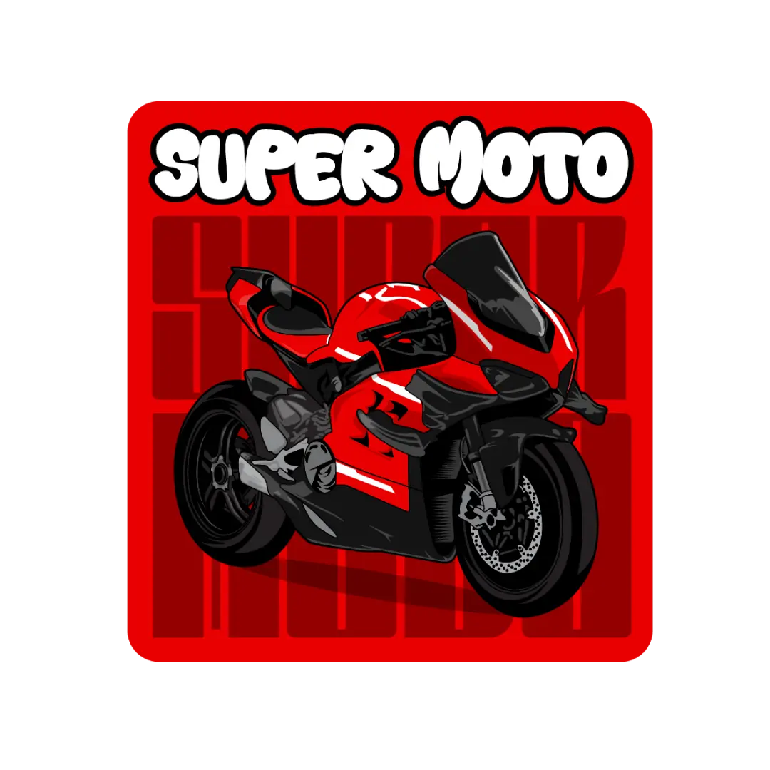 SUPER MOTO | STICKER