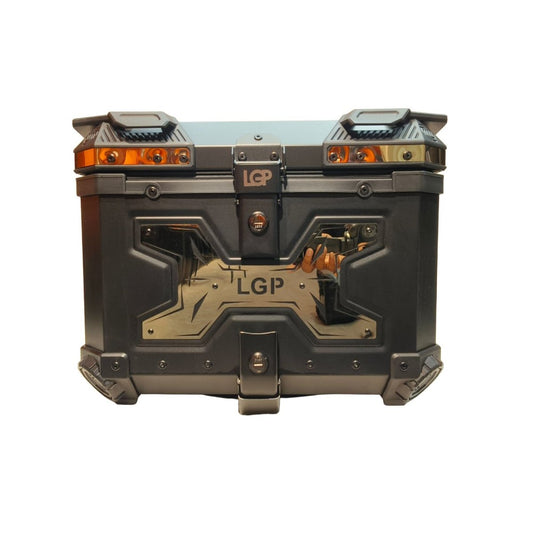 TOP BOX 45L BLACK TYPE X GOLD WREST