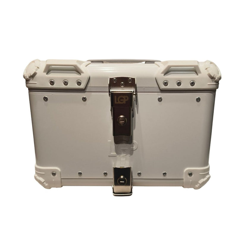 TOP BOX 45L WHITE ROUND CORNER WREST