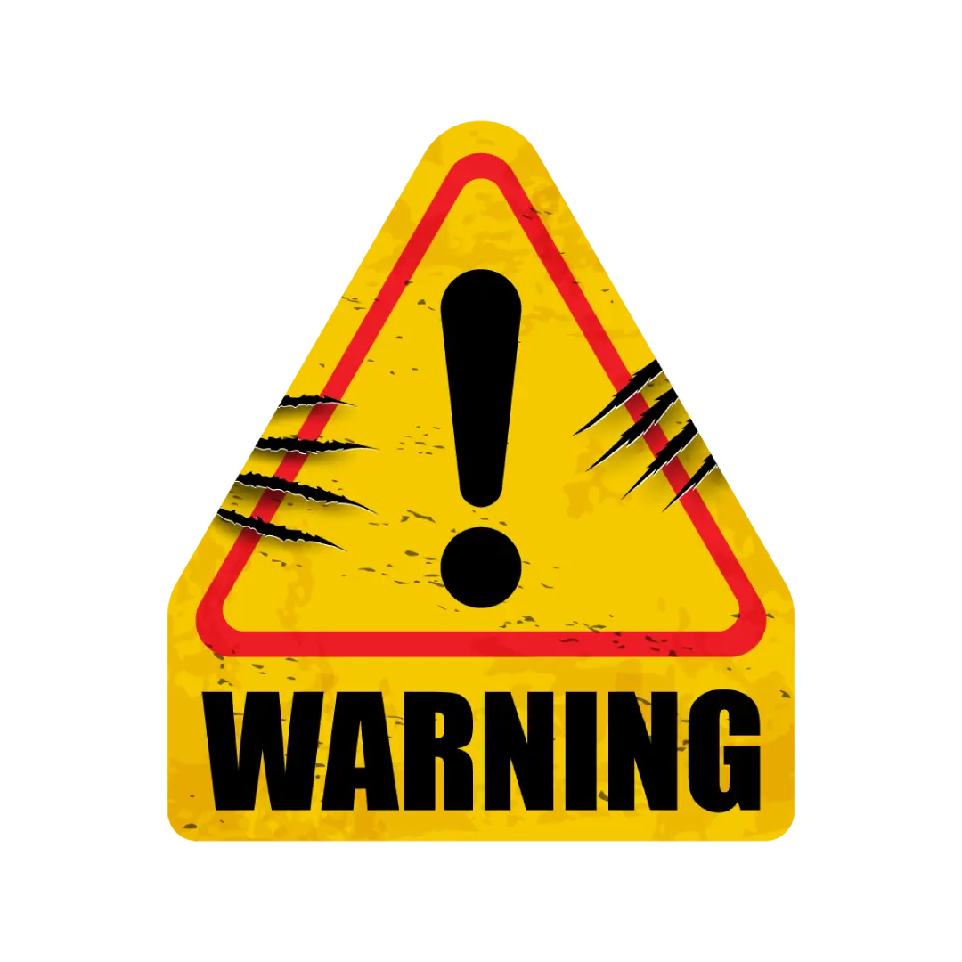 WARNING | STICKER