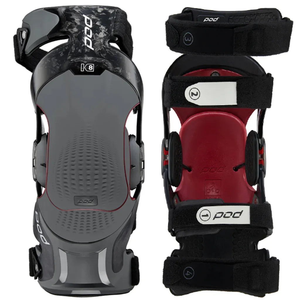 POD ACTIVE K8 3.0 KNEE BRACE CARBON